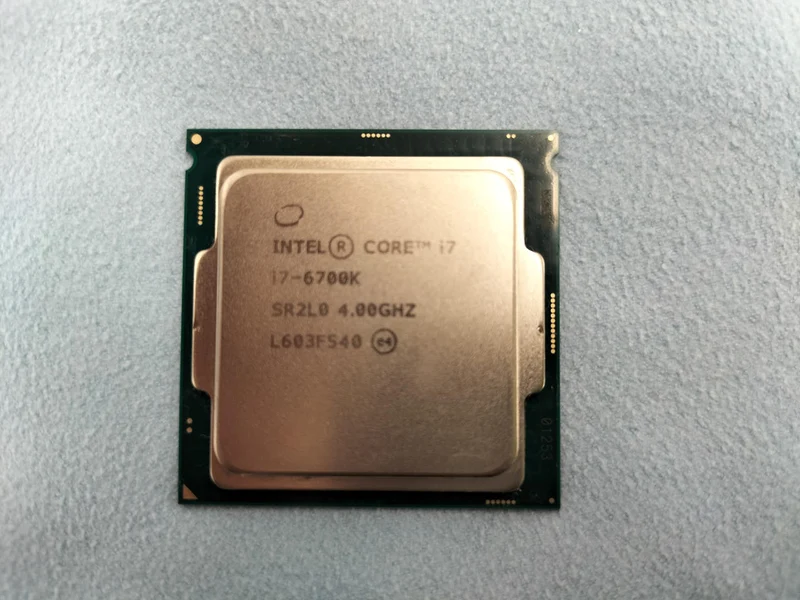 Intel Core i7-6700K CPU
