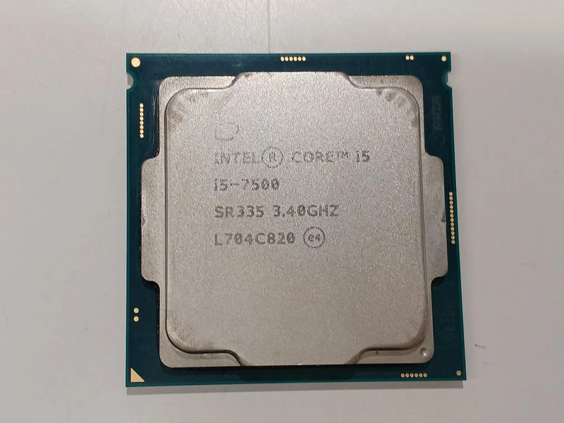 Intel CPU i5-7500 3.40 GHz