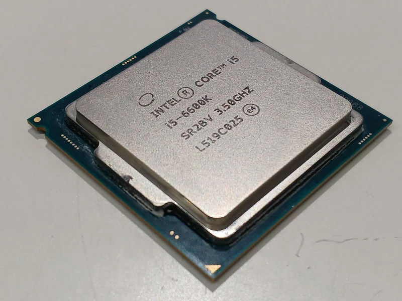 Intel CPU i5-6600K 3.5 GHz