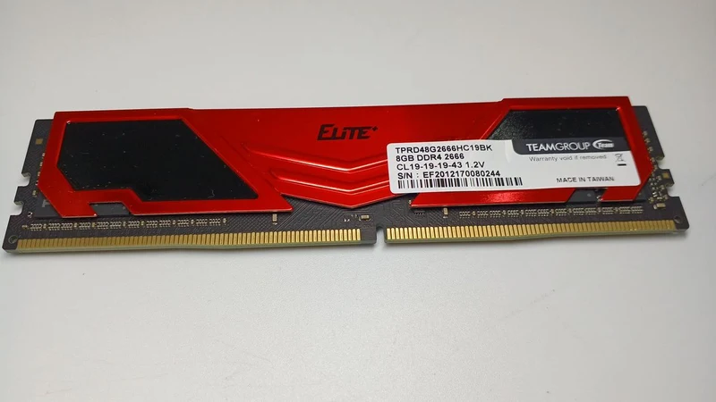 TEAM Memory (2-Disc-Set) TPRD48G2666HC19BK