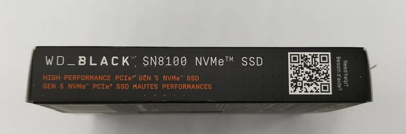WESTERN DIGITAL M.2 SSD SN8100 2 TB