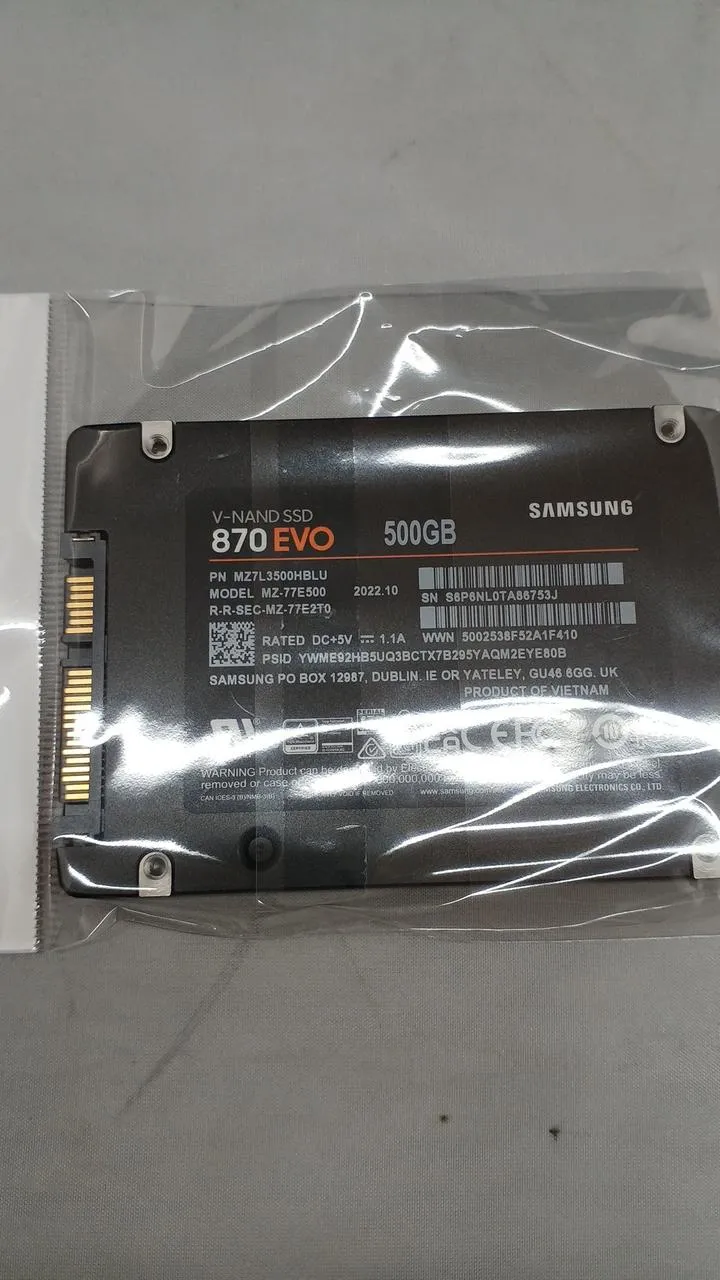 SAMSUNG 2.5-Zoll SSD 500 GB MZ-77E500