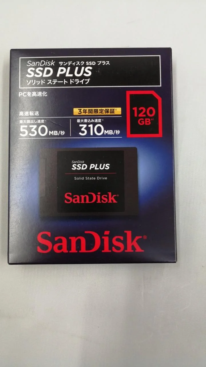 SanDisk SSD PLUS SDSSDA-120G-J27