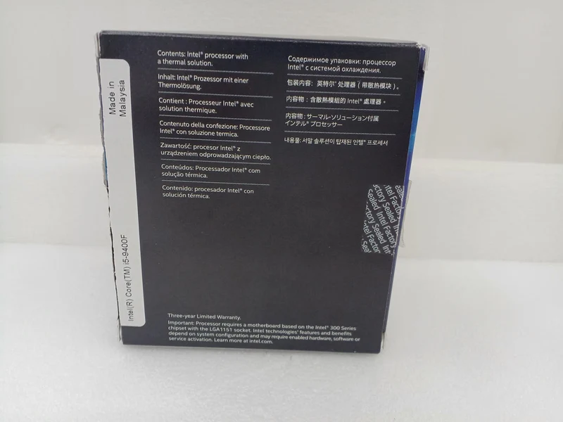 Intel Core i5 Prozessor der 9. Generation (CORE i5-9400F)
