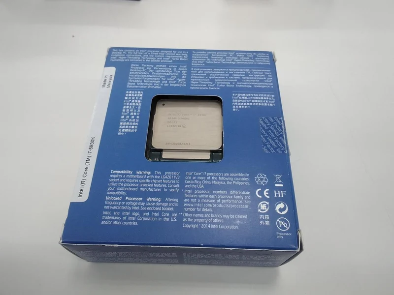 Intel CPU i7-5930K