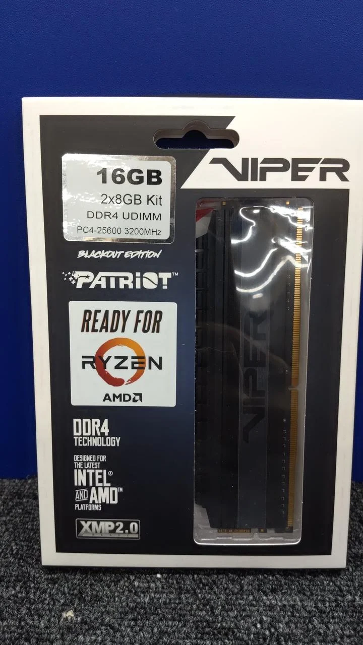 VIPER DDR4-Speicher 8 GB x2 3200 MHz