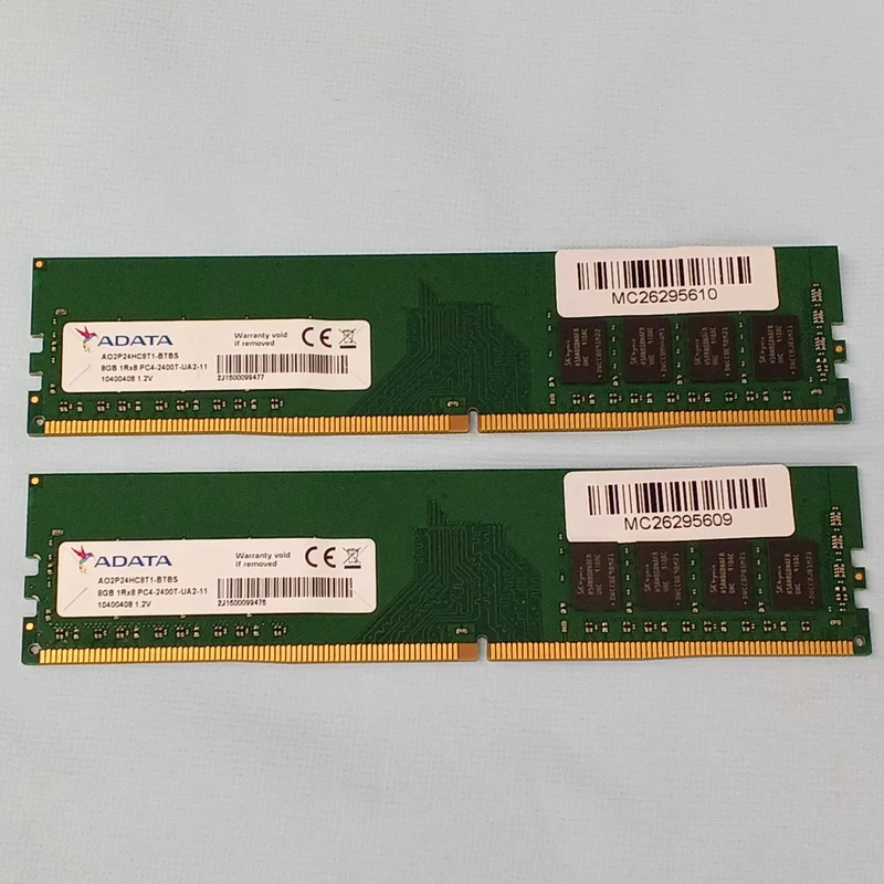 ADATA DDR4 PC-Speicher 16 GB (8 GB × 2) AO2P24HC8T1-BTBS