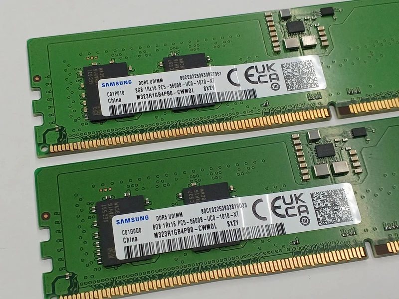 SAMUNG Desktop DDR5 8 GB 2er-Pack M323R1GB4PB0-CWM0L