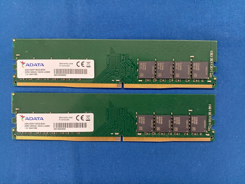 ADATA DDR4 PC4-25600 16GB 2 Module AD4S320016G22-DTGN