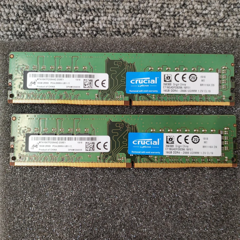 CRUCIAL DDR4-Speicher CT16G4DFD8266