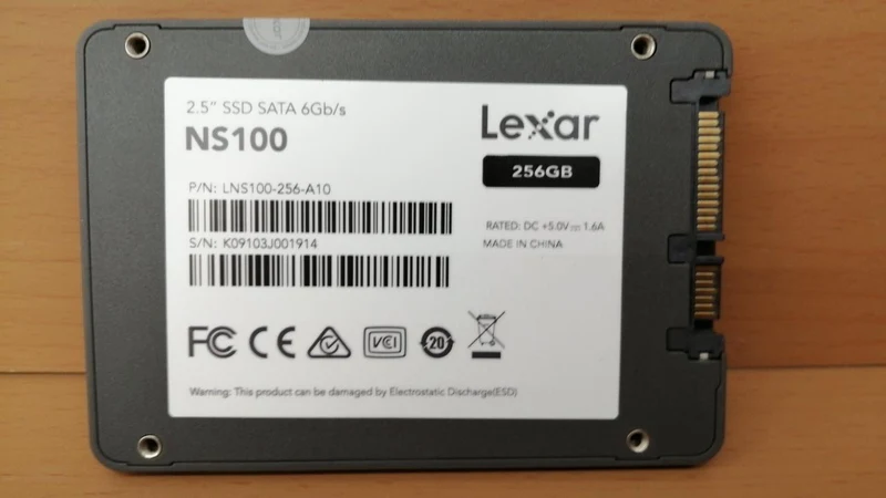 LEXAR MEDIA SSD 256GB NS100