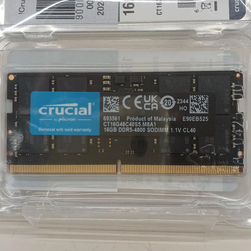 CRUCIAL DDR5 Notebook-PC-Speicher CT16G48C40S5. M8A1 (2er-Set)