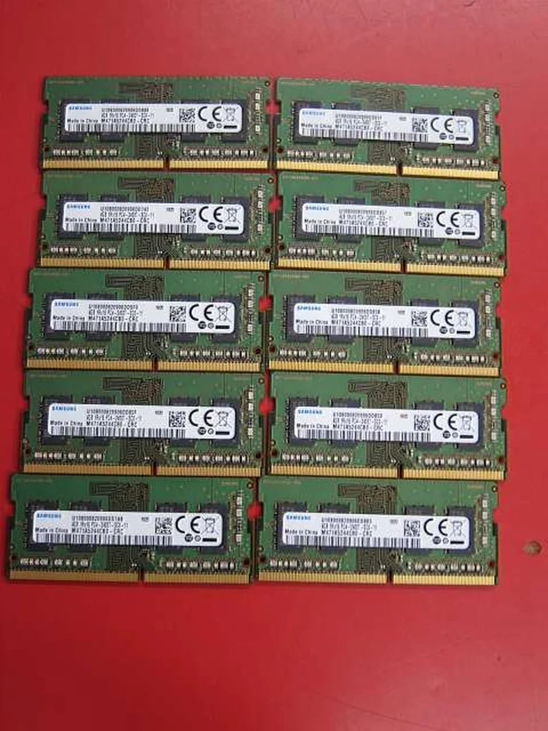 [SCHROTT] SAMSUNG 4GB 10er-Set (ungeprüft) DDR4 4GB 2400T 10er-Set