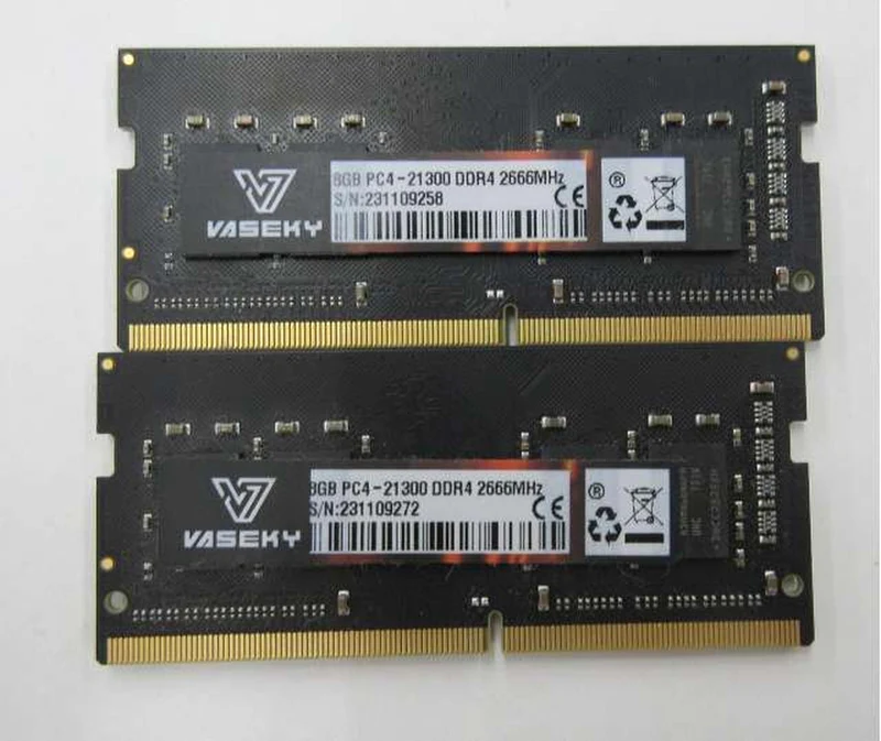 VASEKY DDR4-2666 8GB 2-Modul-Set PC4-21300 8GB×2