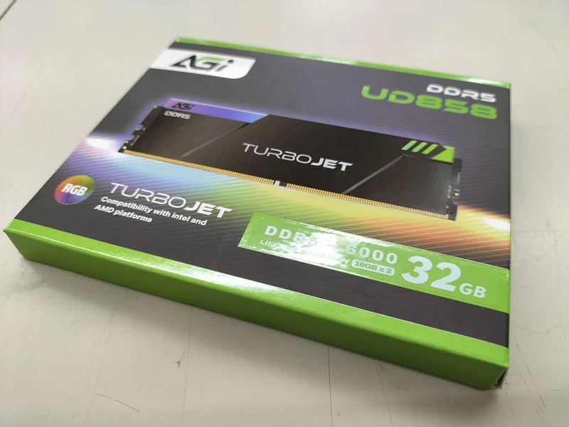 AGI PC-Speicher DDR5-6000 16 GB × 2 Karten