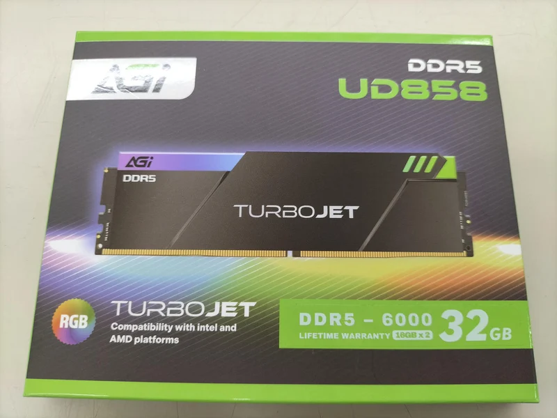 AGI PC-Speicher DDR5-6000 16 GB × 2 Karten