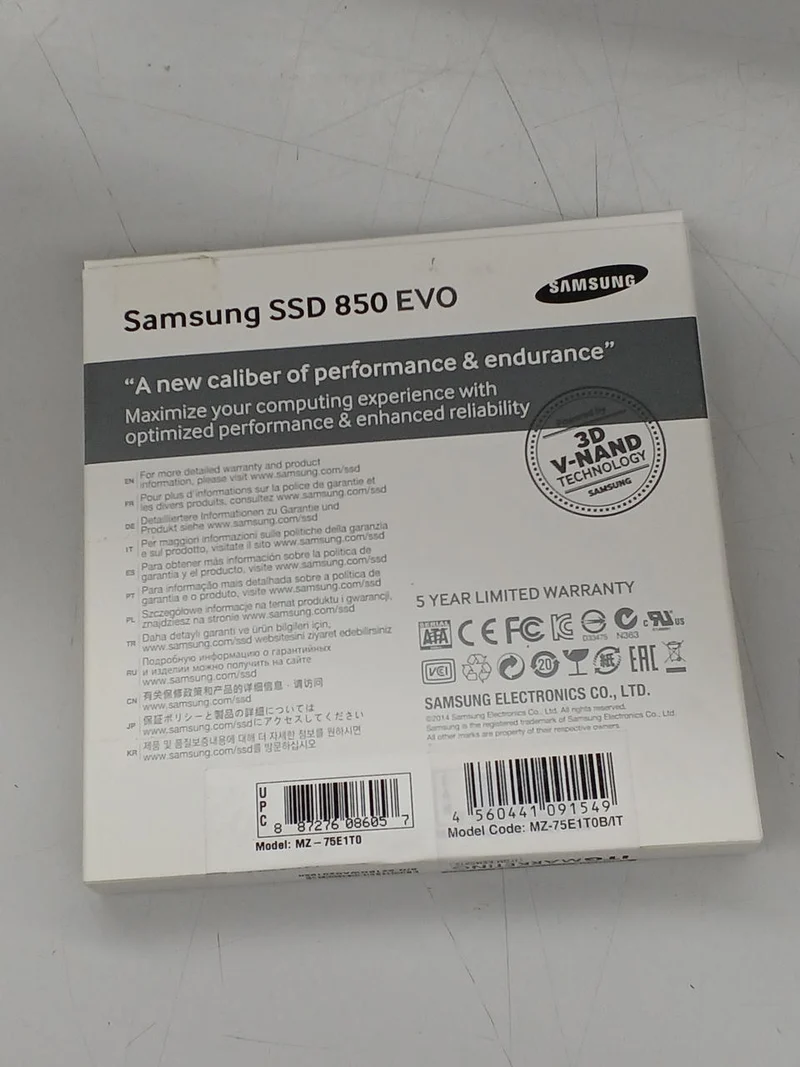 SAMSUNG SSD 1 TB MZ75E1T0BIT