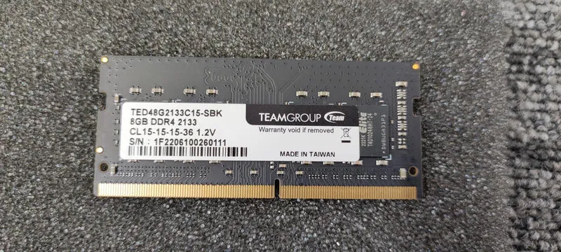 TEAM DDR4-Speicher TED48G2133C15-SBK