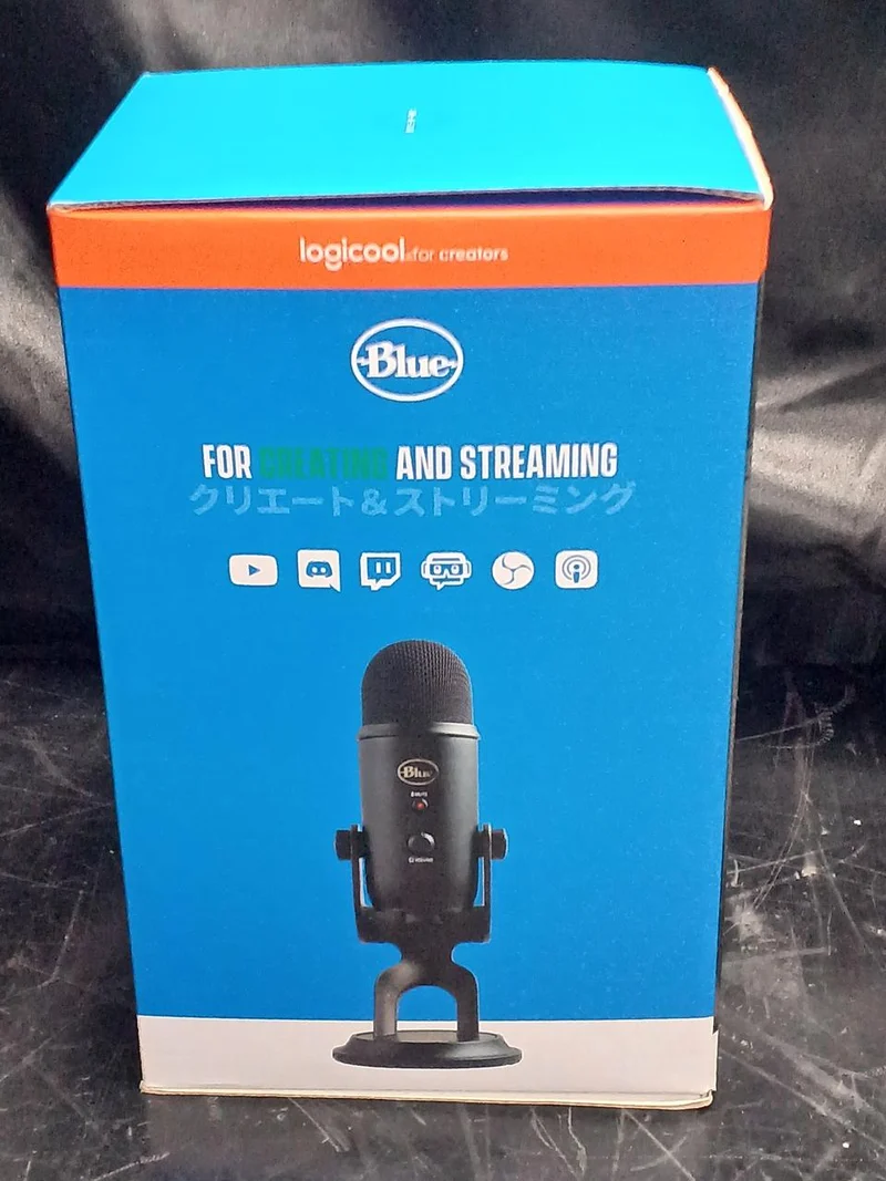 BLAUES USB-Mikrofon YETI/BM400