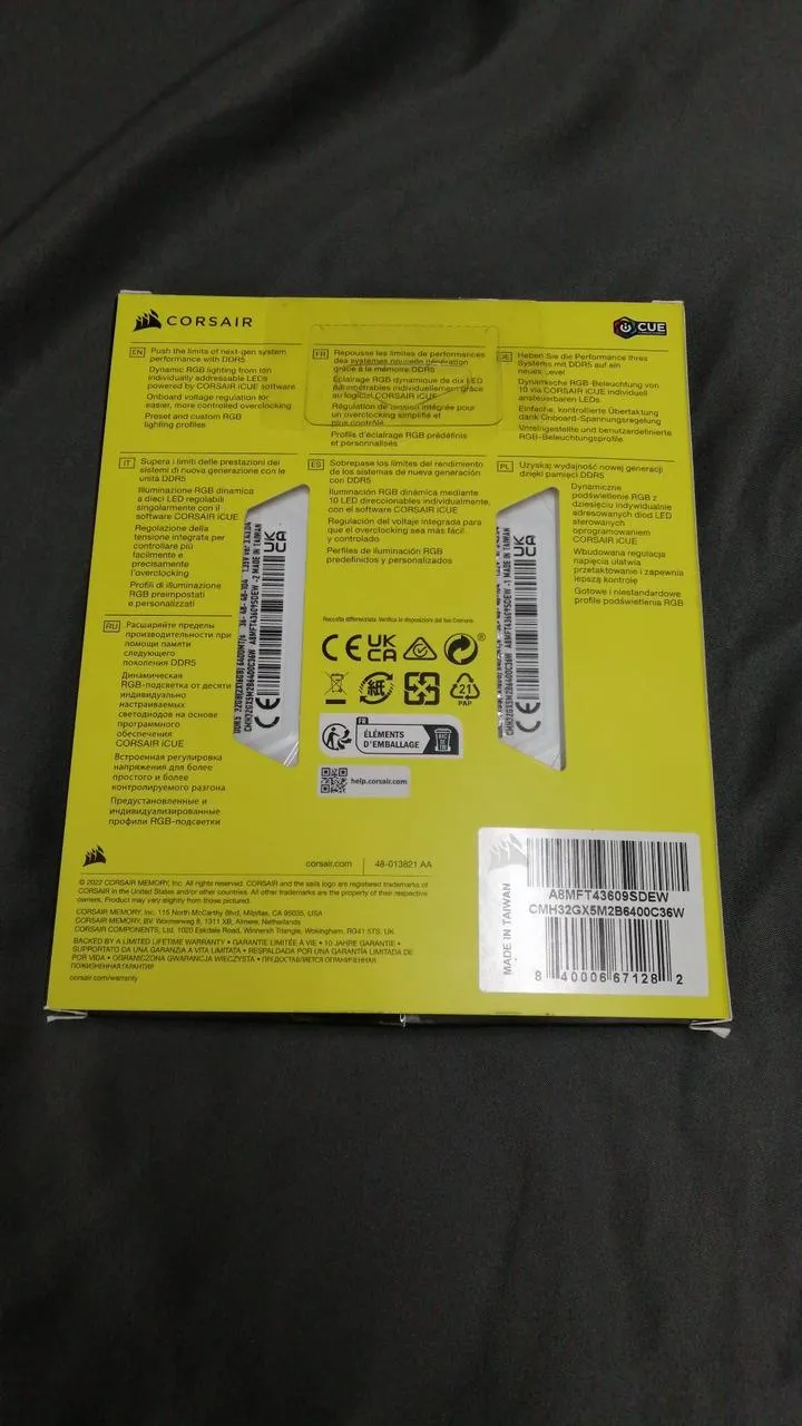CORSAIR DDR5-Speicher CMH32GX5M2B<400C36W