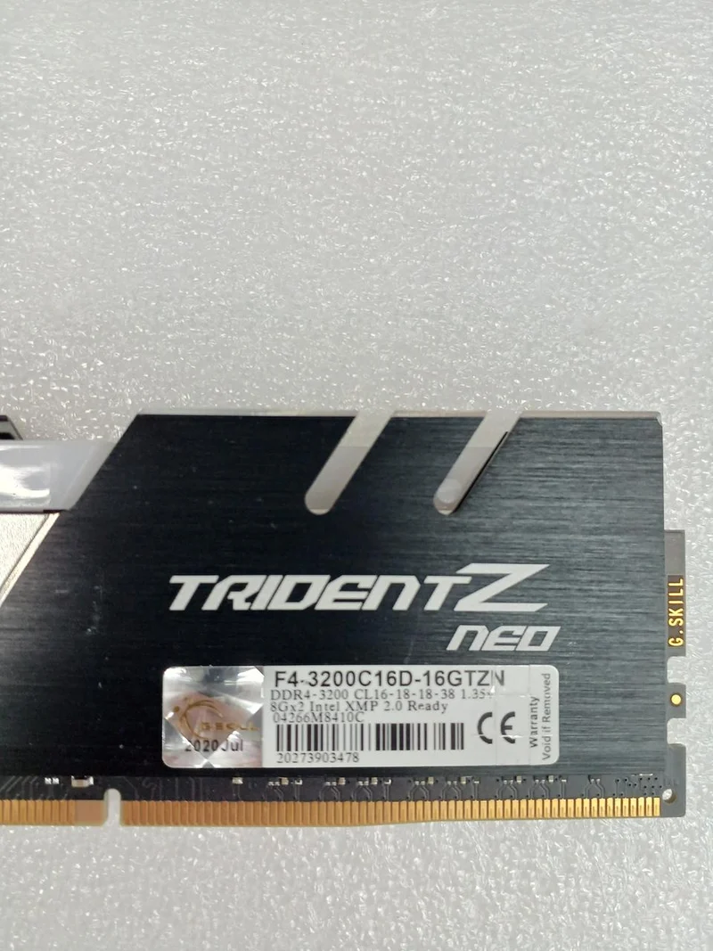 G.SKILL [8GBx2] DDR4-Speicher F4-3200C16D-16GTZN