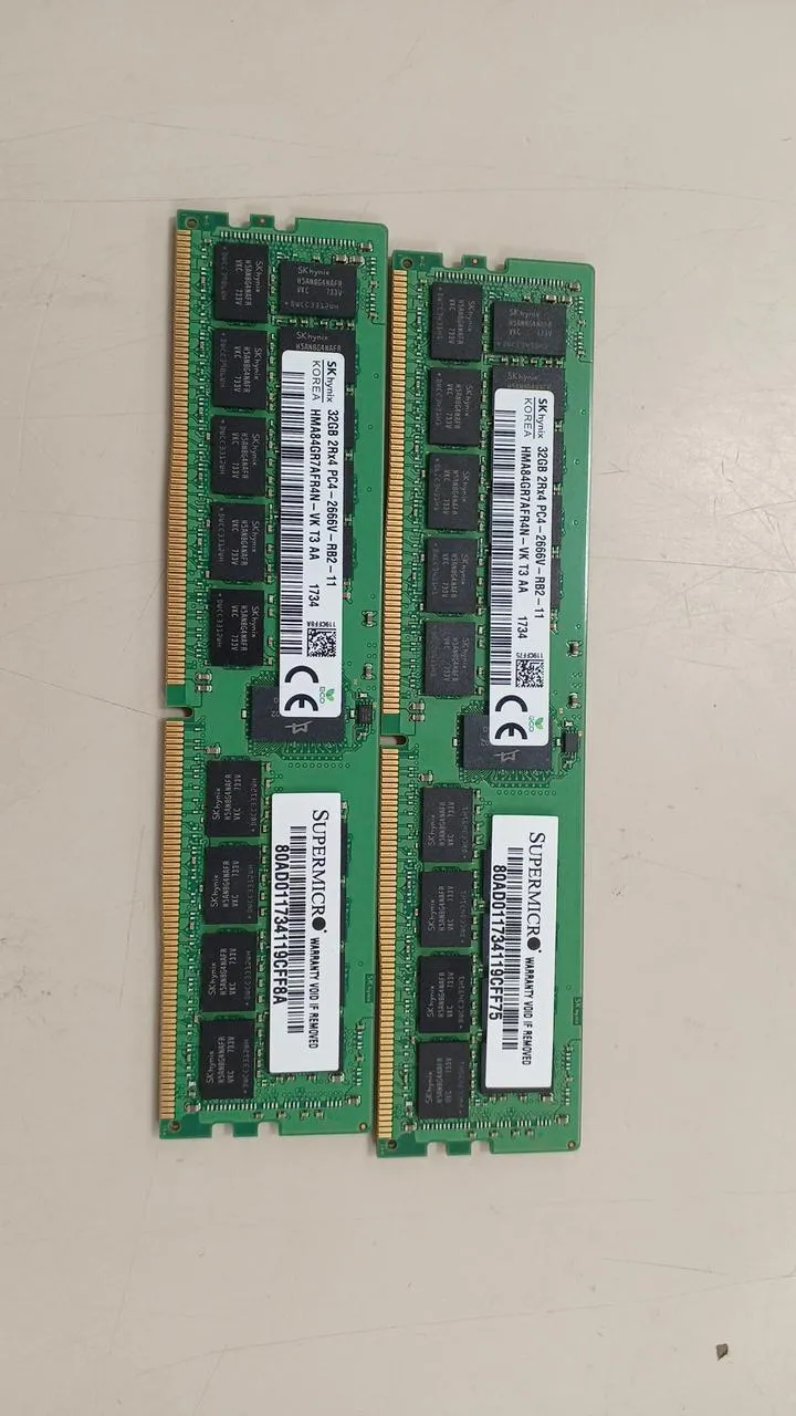 SKHYNIX 32GB 2RX4-2666V-RB2-11 32GB 2RX4-2666V-RB2-11