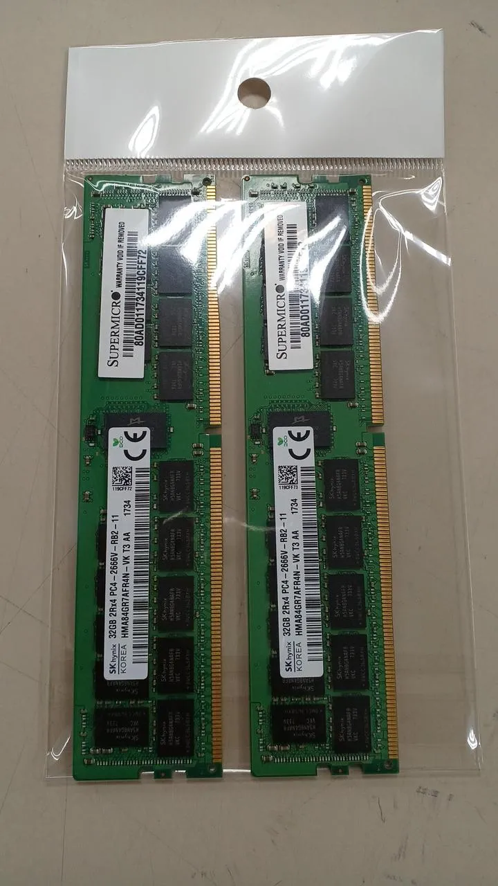 SKHYNIX 32GB 2RX4 PC4-2666V RB2-11 32GB 2RX4 PC4-2666V RB2-11