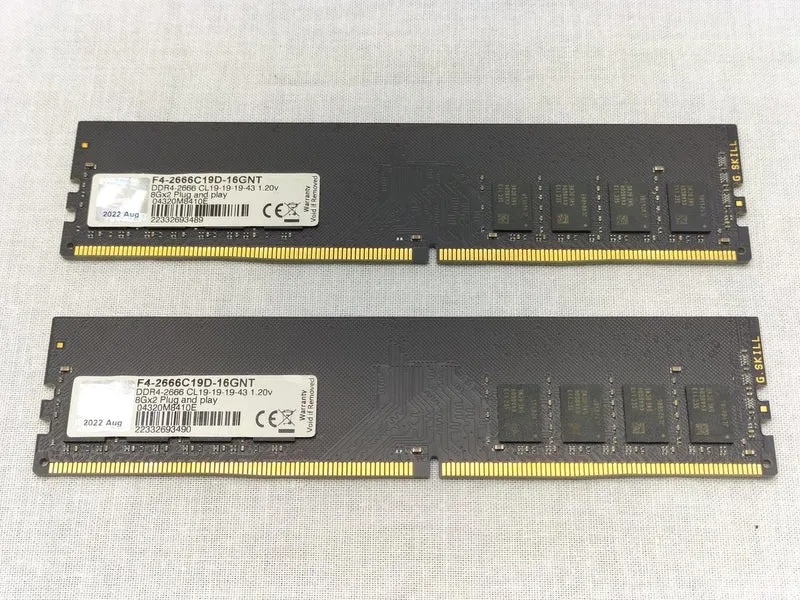 G.SKILL Memory F4-2666C19D-16GNT