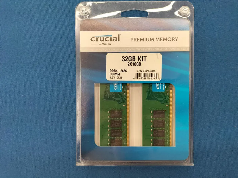 CRUCIAL PC-Speicher CT2K16G4DFD8266