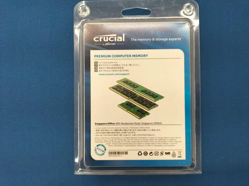 CRUCIAL PC-Speicher CT2K16G4DFD8266