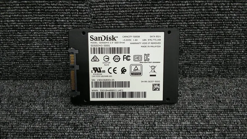 SANDISK SSD SASSDH3-500G