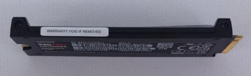 SAMSUNG SSD 990PRO Kühlkörpermodell