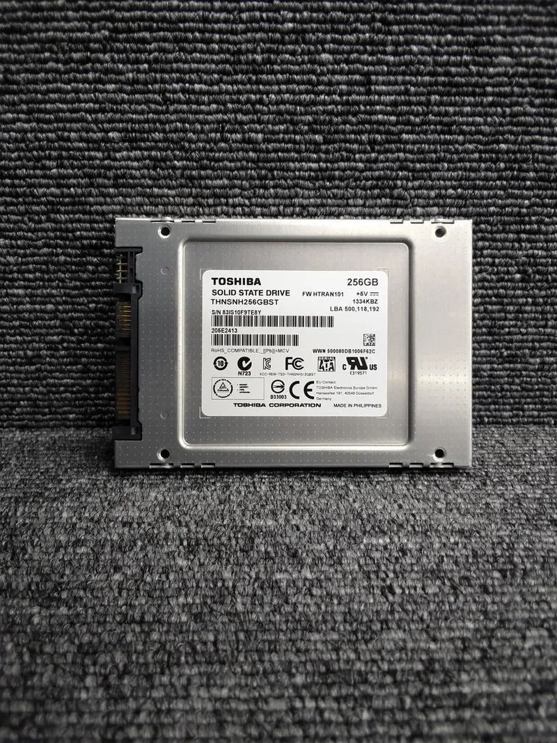 Interne SSD von Toshiba mit 256 GB