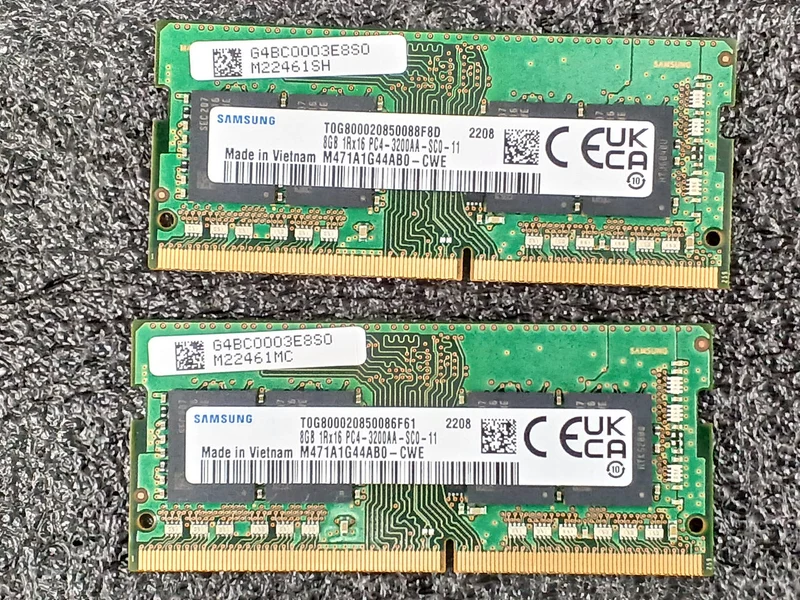 SAMSUNG Laptop-Speicher PC4-25600 (3200) 8 GB x2