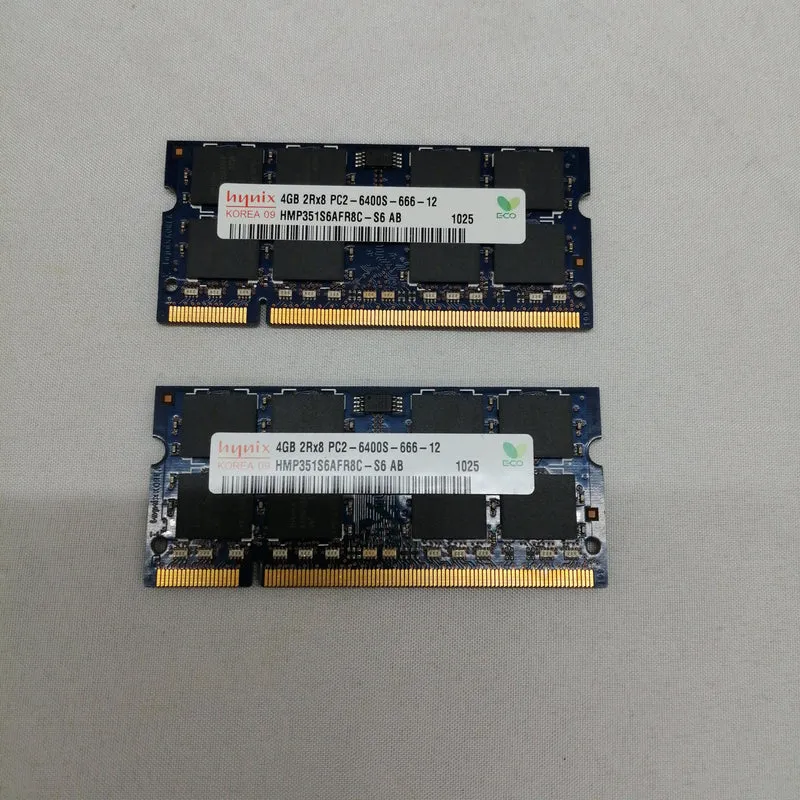 HYNIX Speicher: 2-Disk-Paar PC2-6400S-4GB