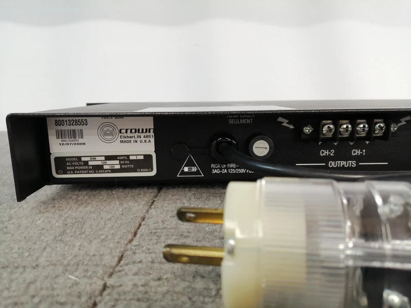 CROWN Leistungsverstärker D-45