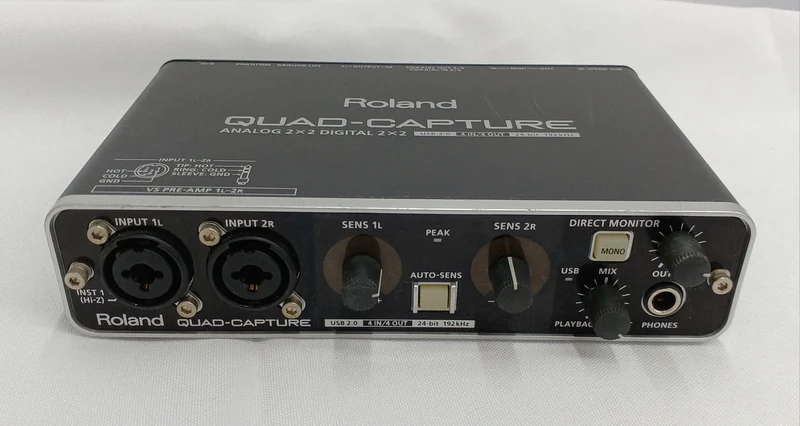 ROLAND Audio-Interface: QUAD-CAPTURE