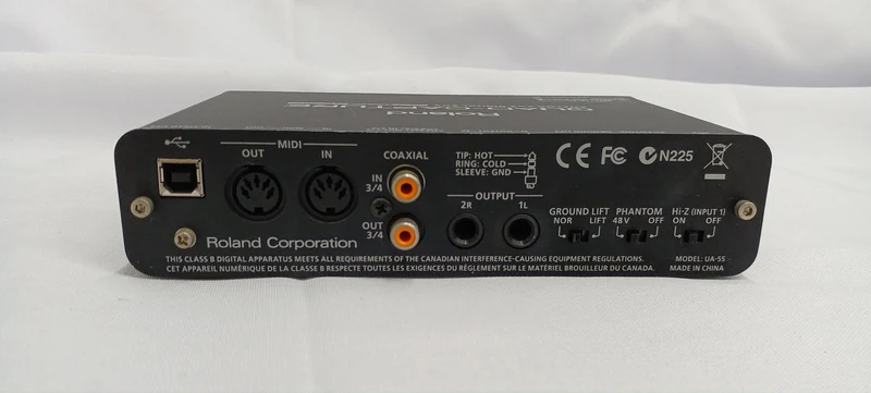 ROLAND Audio-Interface: QUAD-CAPTURE
