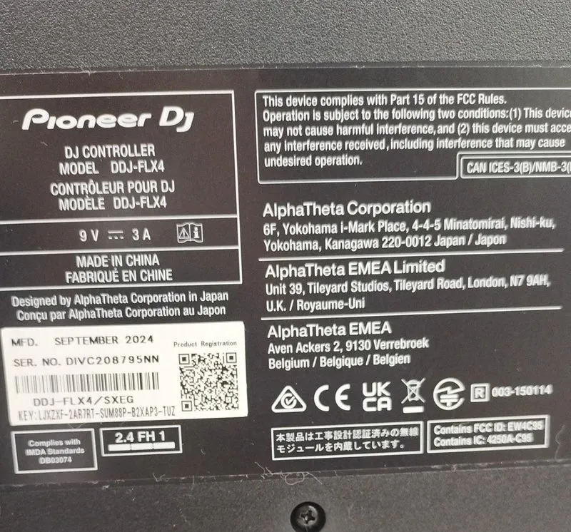 PIONEER DJ-Controller DDJ-FLX4
