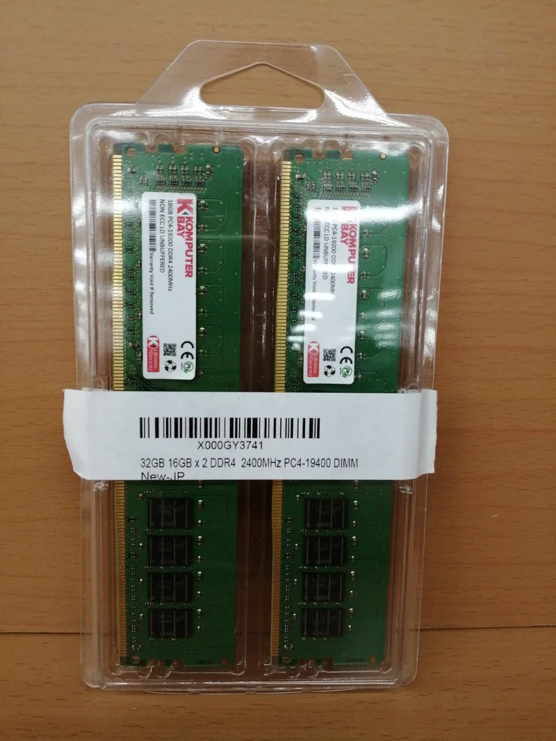 KONPUTER BAY PC-Speicher 16 GB PC4-19200 DDR4 2400 MHz