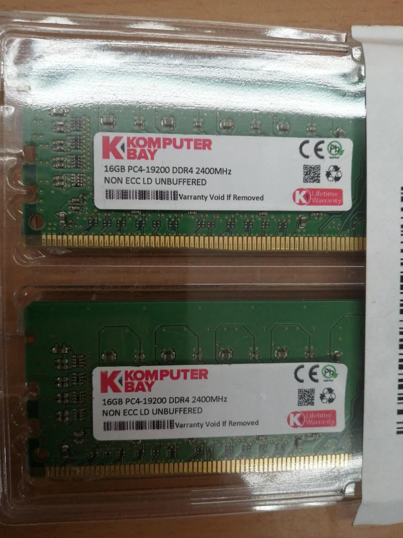 KONPUTER BAY PC-Speicher 16 GB PC4-19200 DDR4 2400 MHz