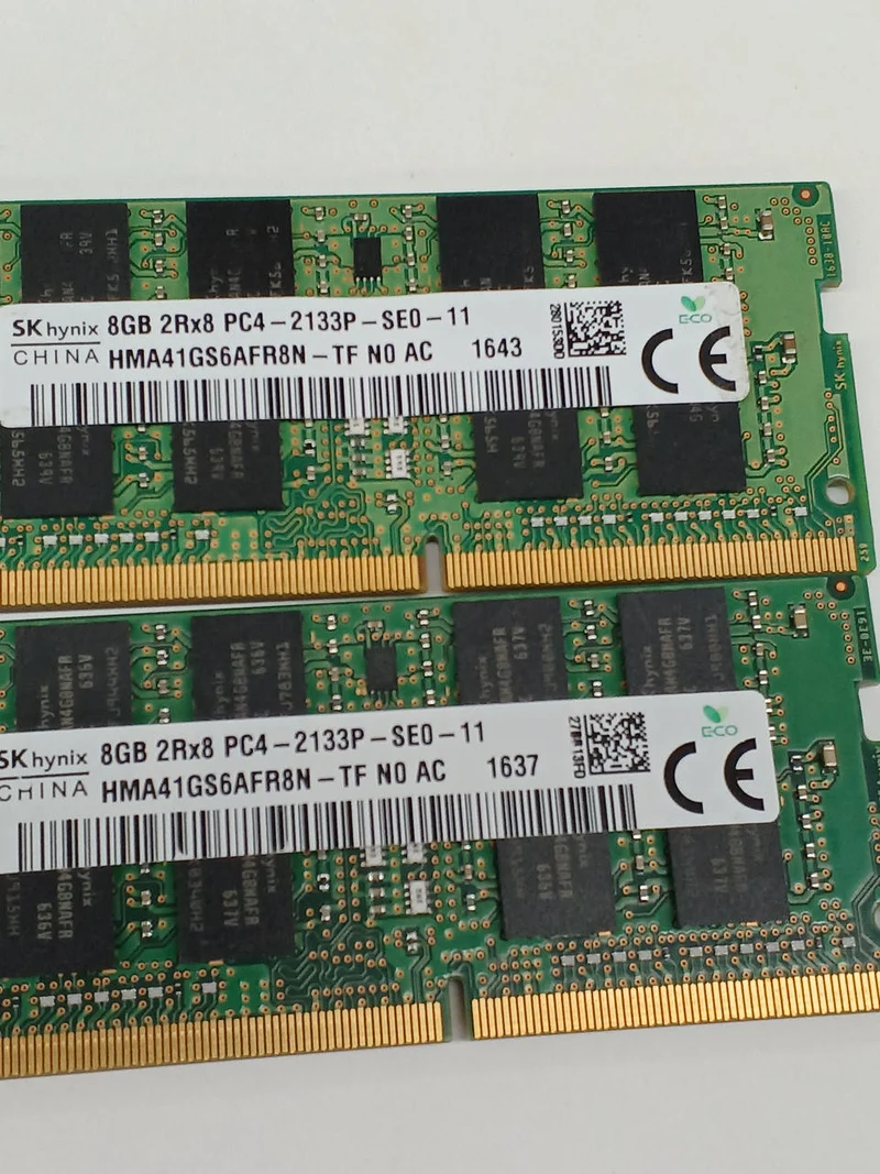 SK HYNIX Laptop-PC-Speicher PC4-17000 8GB 2er-Pack HMA41GS6AFR8N