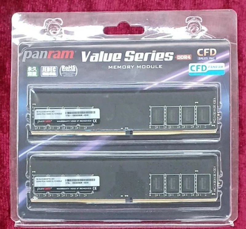 CFD PANRAM DDR4-Speicher W4U2400PS-4G