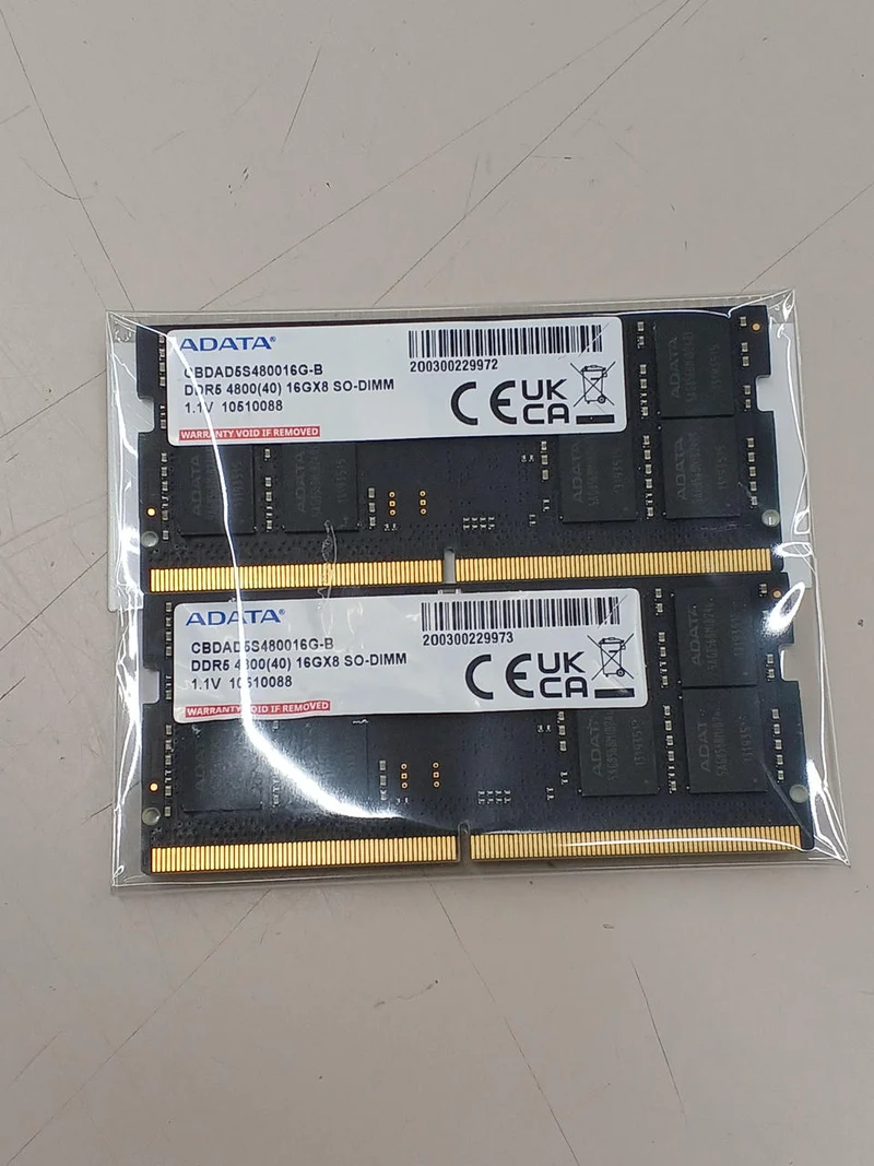 ADATA Laptop-Speicher 16GB×2 DDR5-4800 (PC5-38400)