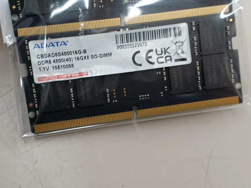 ADATA Laptop-Speicher 16GB×2 DDR5-4800 (PC5-38400)