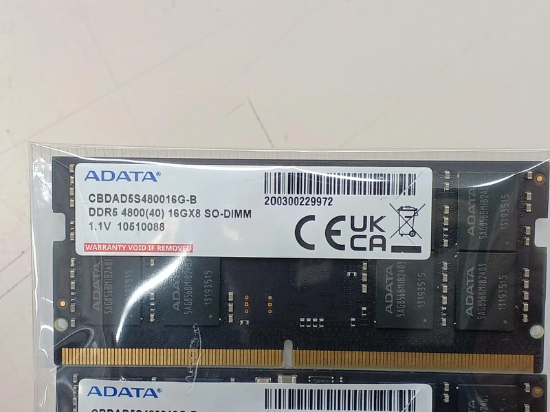 ADATA Laptop-Speicher 16GB×2 DDR5-4800 (PC5-38400)