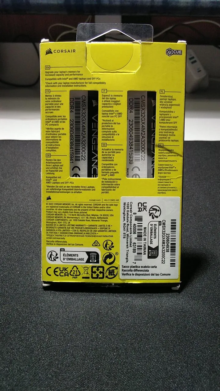 CORSAIR PC4 Speicher CHSX32GX4M2A