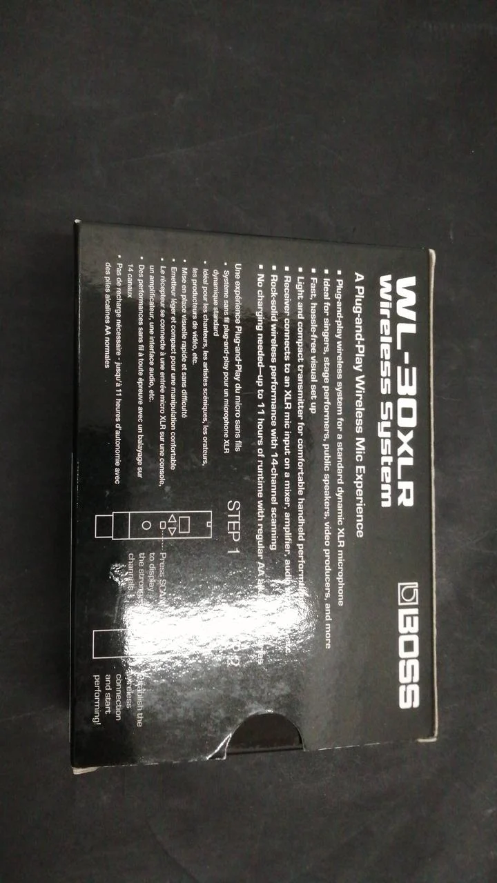 BOSS Drahtlossystem WL-30XLR