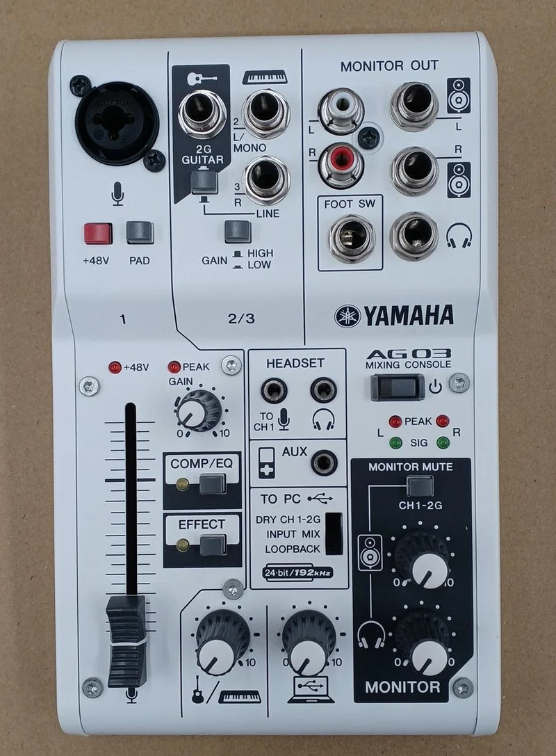 YAMAHA Audio-Interface AG03