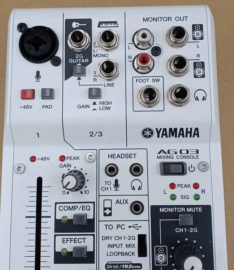 YAMAHA Audio-Interface AG03